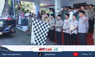 Kapolres dan Forkopimda Hadiri Pelepasan Jamaah Calon Haji Kabupaten Pekalongan