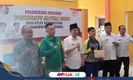 KONI Sampang Beri 41 Reward Atlet Berprestasi Dari 11 Cabor Porprov Jatim 2025 