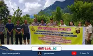 Polsek Bunut Hulu Tidak Ada Menemukan Aktivitas PETI di Kawasan Bukit Hitam. 