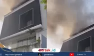 Jeritan Minta Tolong Anggota BPK Pecah Saat Rumahnya Terbakar di Jagakarsa, Warga Panik Hubungi Damkar