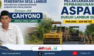 Meski Dana Desa Tinggal 30 Persen, Pemdes Lambur Tancap Gas Bangun Aspal 200 Meter di Dukuh Lambur Dua