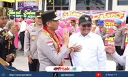 Kapolda Aceh Disambut Adat Peusijuek Saat Kunjungi Polres Aceh Singkil