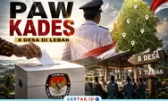 PAW Kades Serentak Digelar di Lebak, Ini Dia Daftar 8 Desanya