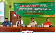 Desa Kujangjaya Gelar Musdes Bahas Penggunaan Bantuan Keuangan Provinsi Banten Tahun 2026