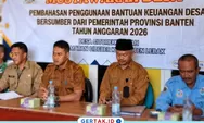 Kepala Desa Citorek Tengah, H. Ajat Sudrajat Pimpin Musdes Pembahasan Banprov Banten Tahun 2026