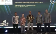 PLN Batam Raih Penghargaan TOP CSR Awards 2026 dan TOP Leader on CSR Commitment 2026