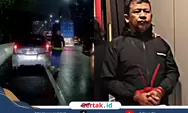 Sopir Taksi Online Perusak Mobil di Tol JORR Ditangkap Polisi