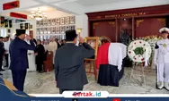 Prabowo Beri Penghormatan Terakhir untuk Ryamizard Ryacudu di Kemhan