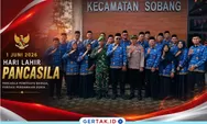 Peringatan Hari Lahir Pancasila 2026 di Kecamatan Sobang Teguhkan Semangat Kebangsaan dan Gotong Royong