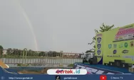 Dua Pelangi Membentang di Atas ADS Indramayu, Ketua IMI: Pertanda Baik untuk Dunia Balap