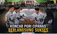 Koncab PGRI Cipanas 2026 Berlangsung Sukses, Kepengurusan Baru Resmi Terbentuk