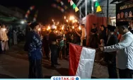 Ratusan Warga Desa Cikarang Semarakkan Tahun Baru Islam 1448 H dengan Pawai Obor dan Doa Bersama