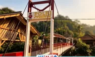 Pemdes Cikarang Apresiasi Pembangunan Jembatan Gantung Merah Putih Presisi, Akses Warga dan Anak Sekolah Kini Lebih Mudah