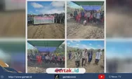 Kapolsek Sungai Tebelian Turun ke Lahan, Kawal Penanaman Jagung Hibrida Demi Perkuat Ketahanan Pangan