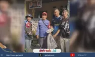 GEGER! BIAWAK RAKSASA TERJEPIT DI CELAH TEMBOK RUMAH WARGA, DAMKAR INDRAMAYU BERJUANG HAMPIR 1 JAM SELAMATKAN REPTIL JUMBO