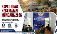 Rapat Dinas Rutin Kecamatan Muncang Fokus Perkuat Koordinasi, Pendidikan, Kesehatan, dan Pembangunan Desa