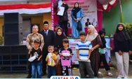 Camat Leuwidamar, Kapolsek, dan Danramil Hadiri Santunan 71 Anak Yatim di Desa Cisimeut Induk
