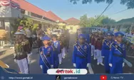 Menjelang HUT Bhayangkara ke-80, Polisi Cilik Dermayu Tunjukkan Disiplin Tanpa Kompromi dalam Gladi Bersih di Polres Indramayu