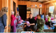 Camat Leuwidamar Pastikan Layanan Posyandu dan CKG Berjalan Optimal di Sangkanwangi