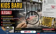 Diduga Belum Kantongi PBG, Pembangunan 29 Kios di Grosir Batik Setono Pekalongan Disorot