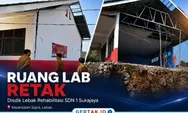 Rehabilitasi Ruang Lab SDN 1 Sukajaya Capai 99 Persen, Disdik Lebak Beberkan Penyebab Retakan Bangunan yang Sempat Viral