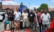 Aksandri Kitong Kembali Salurkan Satu unit bantuan Handtractor untuk Masyarakat desa Kali Upa.