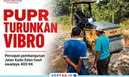 PUPR Lebak Kirim Alat Berat, Percepat Pembangunan Jalan Swadaya di Desa Sindangwangi
