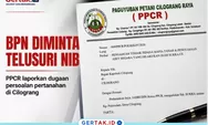 PPCR Laporkan Dugaan Persoalan Pertanahan di Cilograng, BPN Diminta Telusuri NIB