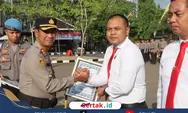 Kasat Reskrim Sampang Raih Penghargaan Usai Bongkar 27 Tersangka Asusila dan Curanmor