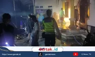 Rumah Warga di Lebakbarang Terbakar Tengah Malam, Kerugian Ditaksir Rp. 50 Juta