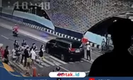 Sopir Alphard Viral Paksa Satpam Sujud Ternyata Polisi, Diproses Propam