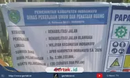 Proyek Jalan Olahraga Rp2,3 Miliar Diduga Jadi Ladang Sunat Volume Beton, Modus Urugan Batu Disorot