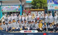 Transformasi Literasi Menuju Siswa Hebat, UPTD SMPN 4 Sindang Unjuk Inovasi di Pameran GLS NePasi Gemaca