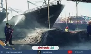 Damkar Berhasil Jinakkan Amukan Si Jago Merah di Pelabuhan Karangsong, Polisi Diminta Ungkap Penyebab Kebakaran Hingga Tuntas