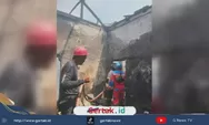 Ditinggal Ngobeng, Rumah Warga Tersana Indramayu Malah Dilalap Api! Damkar Berjibaku Dua Jam, Kerugian Tembus Rp100 Juta