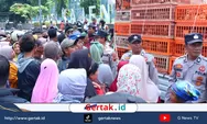 Polres Pekalongan Amankan Aksi Sosial Peternak, 350 Ayam Dibagikan ke Warga