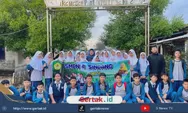 Tak Gentar Berkubang Lumpur, SMPN 4 Sindang Bawa Gerakan Mangrove Karangsong hingga Panggung Dunia