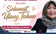 UPTD Puskesmas Omben Ucapkan Milad Plt Kadinkes Sampang Dr. Dwi Herlinda Lusi Harini 
