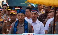 Kapolri Resmikan Jembatan Merah Putih Presisi di  Desa Bayah Barat Kabupaten Lebak