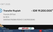 Bukti Transfer Rp19,2 Juta Terpampang, Angsuran Tak Masuk Sistem: Konsumen Desak SPRS dan Mandiri Finance Buka-bukaan