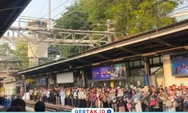 Dua Insiden Ganggu KRL, 18 Perjalanan Commuter Line Alami Keterlambatan