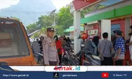 Cegah Penimbunan dan Pengetapan, Polsek Dedai Ketatkan Patroli SPBU Desa Samak. 