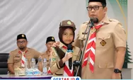 Pramuka Garuda 2026 di Lebak, Amir Hamzah Dorong Generasi Muda Terus Berkarya