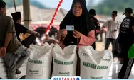 Penyaluran Bantuan Beras di Desa Sobang Lebak Menjangkau 836 KPM