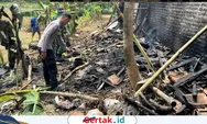 Lupa Pastikan Tungku Padam Sebelum Jemput Anak, Rumah di Wonokerto Pekalongan Terbakar