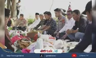 Sebelum Turun ke Lahan, Kapolres Indramayu dan Warga Awali Penanaman Jagung dengan Syukuran