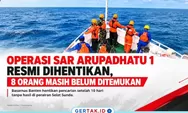 Basarnas Hentikan SAR Arupadhatu 1, 5 Jurnalis dan 3 Kru Belum Ditemukan