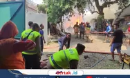 Sisa Bara Pembakaran Sampah Diduga Picu Kebakaran Gudang Kayu di Kedungwuni