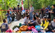 Jalan Rabat Beton 1.350 Meter di Kampung Palendeng Rampung Dibangun Swadaya