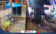 Nyawa Pengunjung Terancam! Kabel Listrik Terbuka di Pasar Malam Omben Jadi Sorotan